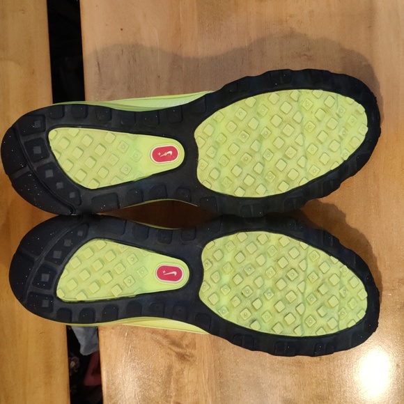 Rare Nike Air Max +2010 Volt 386368-700 Neon Green/Yellow Size 11 - Picture 8 of 16